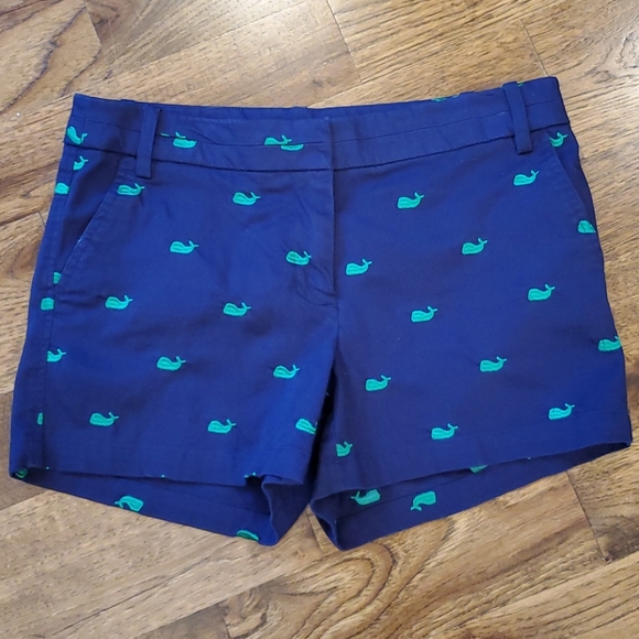 British Khaki Pants - British khaki womens whale print shorts size 4